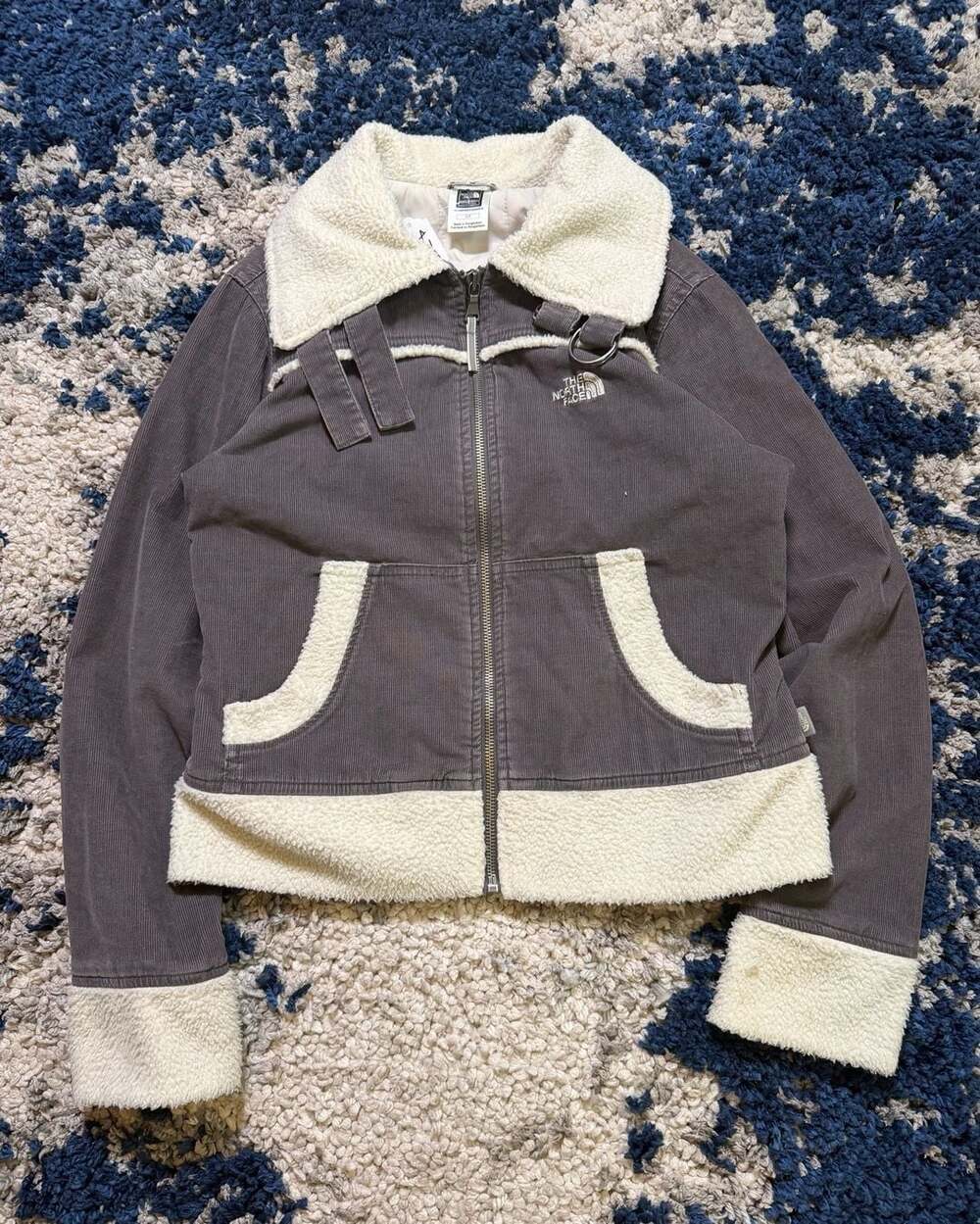 The North Face Women's Corduroy Sherpa-Lined Buckle Jacket